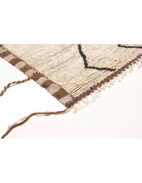 Rug Berber Pakistan 108x303 Cream Lig