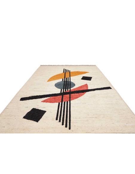 Tappeto Berbero Pakistan 275x381 Bianc