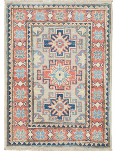 Tappeto Kazak Afghanistan 64x88 Grigio-beige Te
