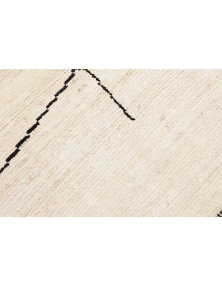 Rug Berber Pakistan 279x366 Cream Whi