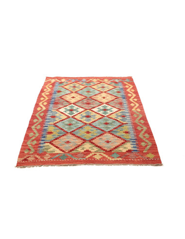Tappeto Kilim Afghanistan marrone 102x146