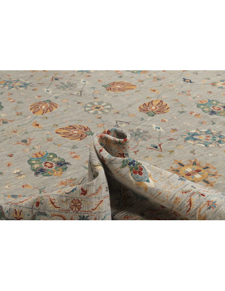 Rug Ziegler Fine Pakistan 385x481 Light Grey Bl