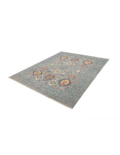 Rug Tribal Pakistan 195x241 Grey Blue Terracott 2