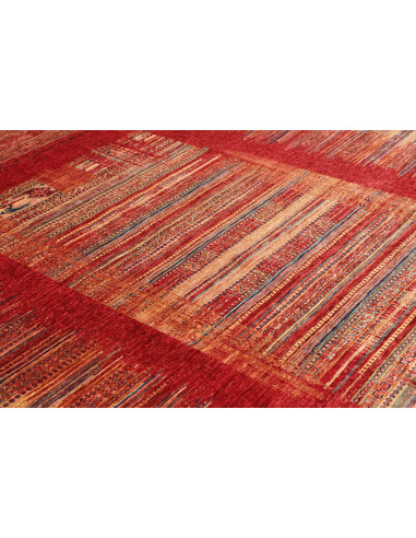 Rug Siva Pakistan 235x296 Terracotta Red Beige