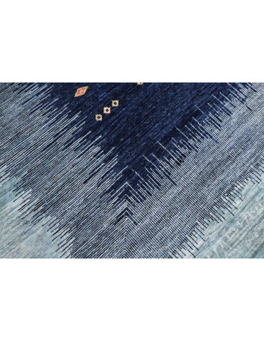 Tappeto Siva Pakistan 248x305 Blu Notte Azzurro