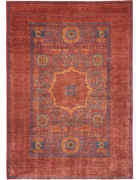 Rug Mamlouk Pakistan 170x242 Terracotta Red Den