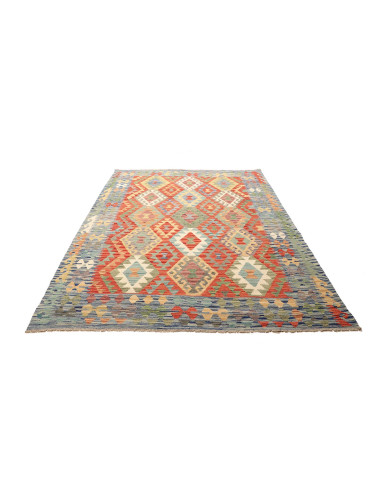 Rug Kilim Afghanistan maroon brown 179x239