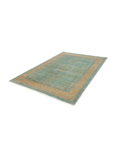 Tappeto Mamlouk Pakistan 174x241 Turchese Oro S 2