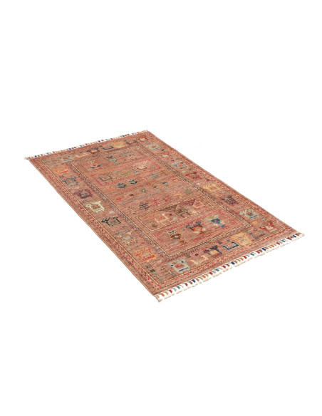 Rug Rubin Pakistan 79x125 Reddish Brown Terra C