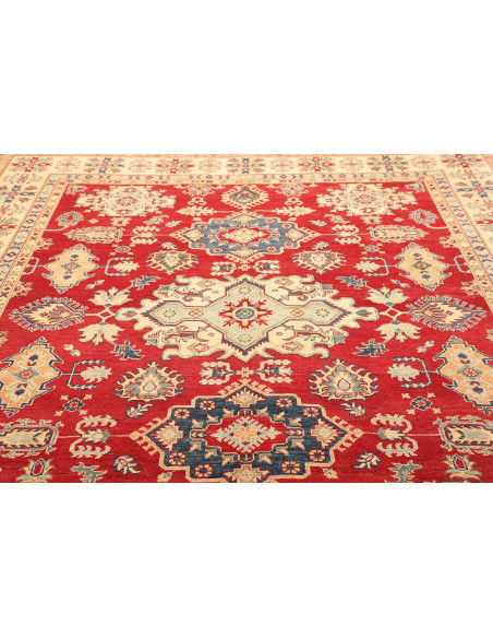 Tappeto Kazak Pakistan marrone rosso 247x308