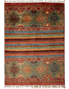 Tappeto Samarkand Pakistan 84x116 Verde Acqua T