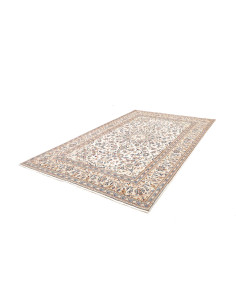 Rug Kashan Persia 196x300 Cream Blue Beige 2