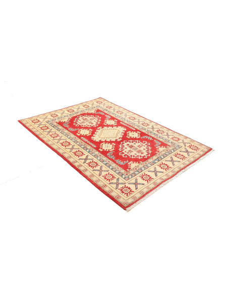 Rug Kazak Pakistan yellow red 130x181