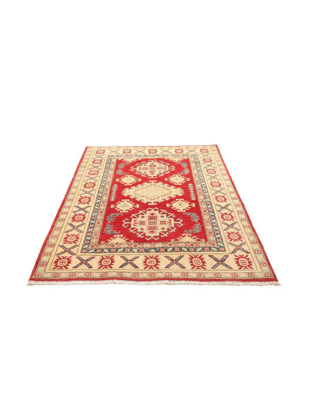 Rug Kazak Pakistan yellow red 130x181