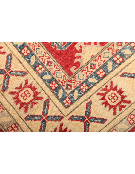 Rug Kazak Pakistan yellow red 130x181
