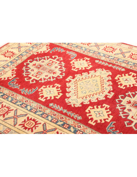 Rug Kazak Pakistan yellow red 130x181