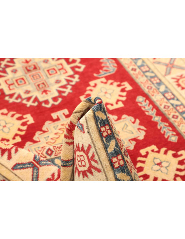 Rug Kazak Pakistan yellow red 130x181