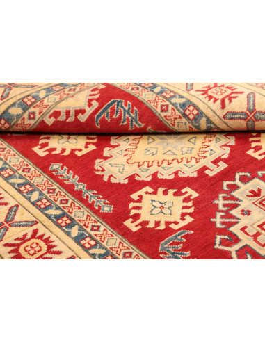 Rug Kazak Pakistan yellow red 130x181