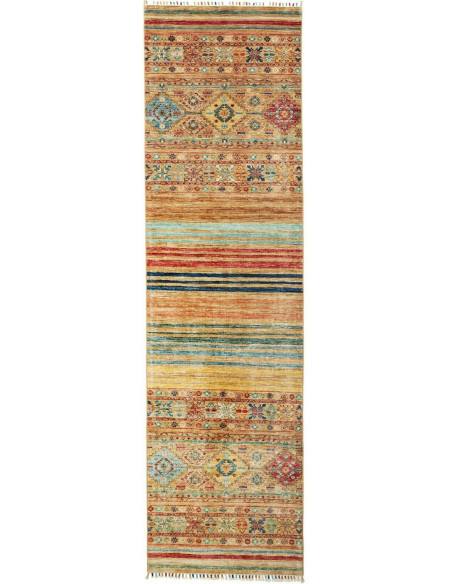 Rug Rubin Pakistan 81x290 Beige Brown