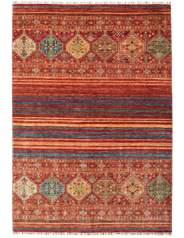 Tappeto Rubin Pakistan 170x241 Rosso Terracotta