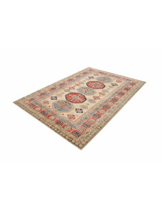 Tappeto Kazak Fine Pakistan 172x238 Beige Rosso 2