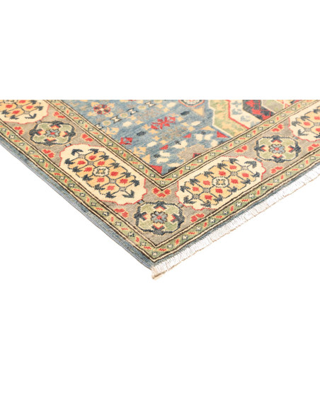 Tappeto Kazak Afghanistan marrone grigio 153x197