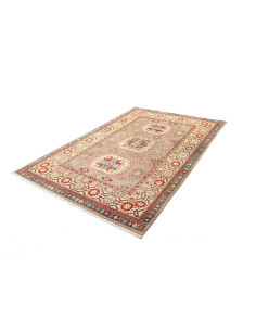 Tappeto Kazak Afghanistan marrone grigio 167x242 2