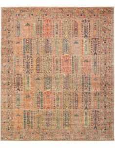 Rug Tribal Pakistan 245x298 Sandy Brown Multi-c