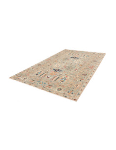 Tappeto Kazak Fine Pakistan 202x300 Grigio Verd 2