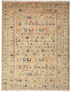 Rug Rubin Pakistan 173x221 Beige Multicolored