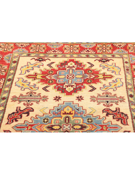 Rug Kazak Pakistan yellow red 118x192