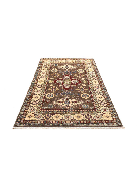 Rug Kazak Afghanistan sky blue maroon 119x187