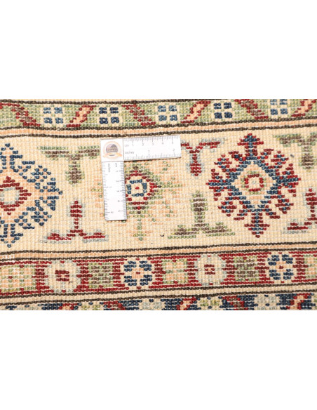 Rug Kazak Afghanistan sky blue maroon 119x187