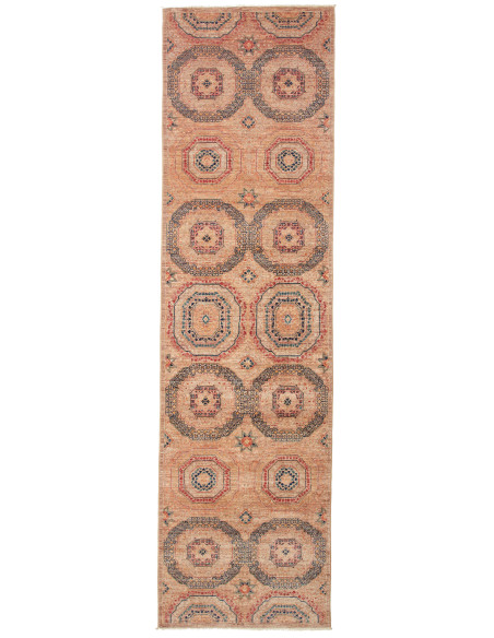 Tappeto Mamlouk Pakistan 81x296 Beige Terracott