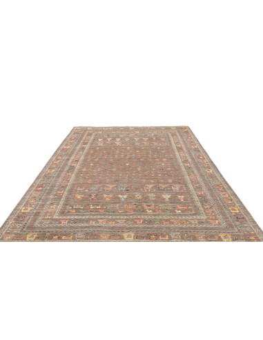 Rug Rubin Pakistan 203x295 Taupe Brown Multicol
