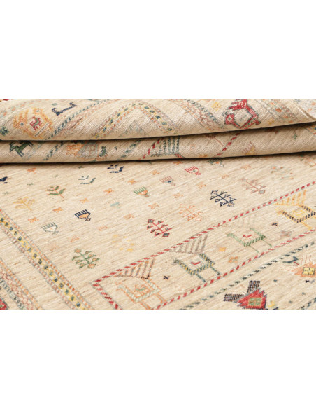 Rug Rubin Pakistan 149x195 Beige Multicolor