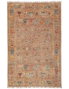 Rug Rubin Pakistan 122x193 Brown Terracotta