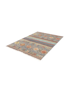 Tappeto Rubin Pakistan 152x203 Blu Arancione Gi 2