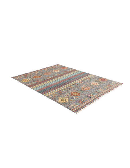 Rug Rubin Pakistan 152x203 Blue Orange Yellow T