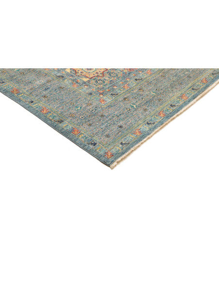 Rug Mamlouk Pakistan 209x300 Turquoise Blue Ora