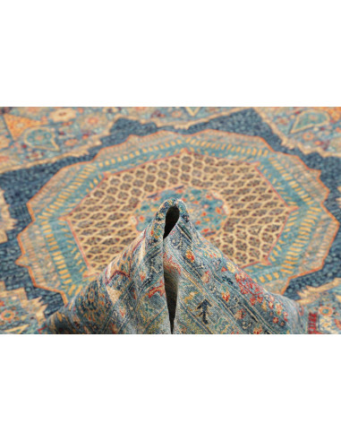 Rug Mamlouk Pakistan 209x300 Turquoise Blue Ora