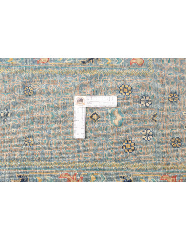 Tappeto Mamlouk Pakistan 209x300 Blu Turchese A