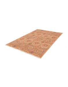 Tappeto Mamlouk Pakistan 149x207 Terracotta Blu 2