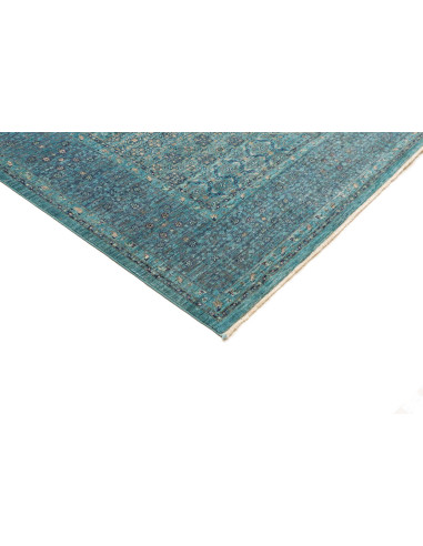 Rug Mamlouk Pakistan 204x295 Turquoise Blue Gre