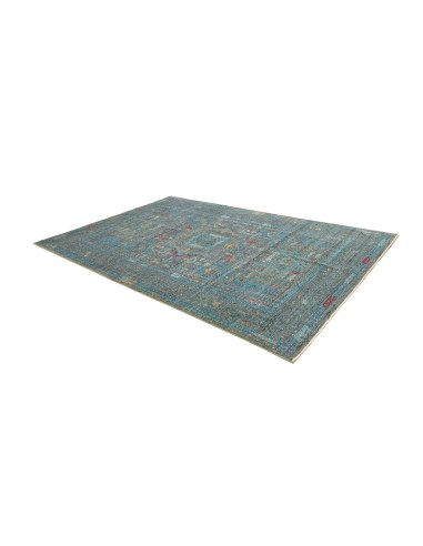 Rug Mamlouk Pakistan 201x304 Turquoise Gold Rus