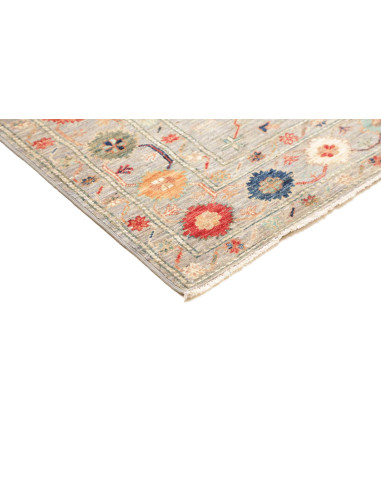 Rug Kazak Fine Pakistan 150x203 Grey Blue Terra