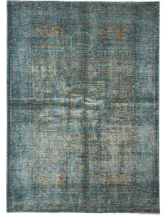 Tappeto Mamlouk Pakistan 170x235 Blu Teal Verde