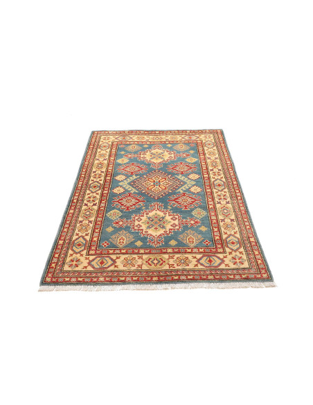 Rug Kazak Pakistan maroon grey 98x150
