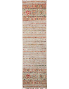 Tappeto Rubin Pakistan 80x292 Beige Grigio Terr
