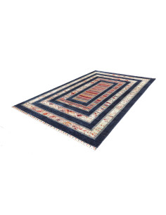 Tappeto Siva Pakistan 205x297 Blu Navy Crema Ro 2